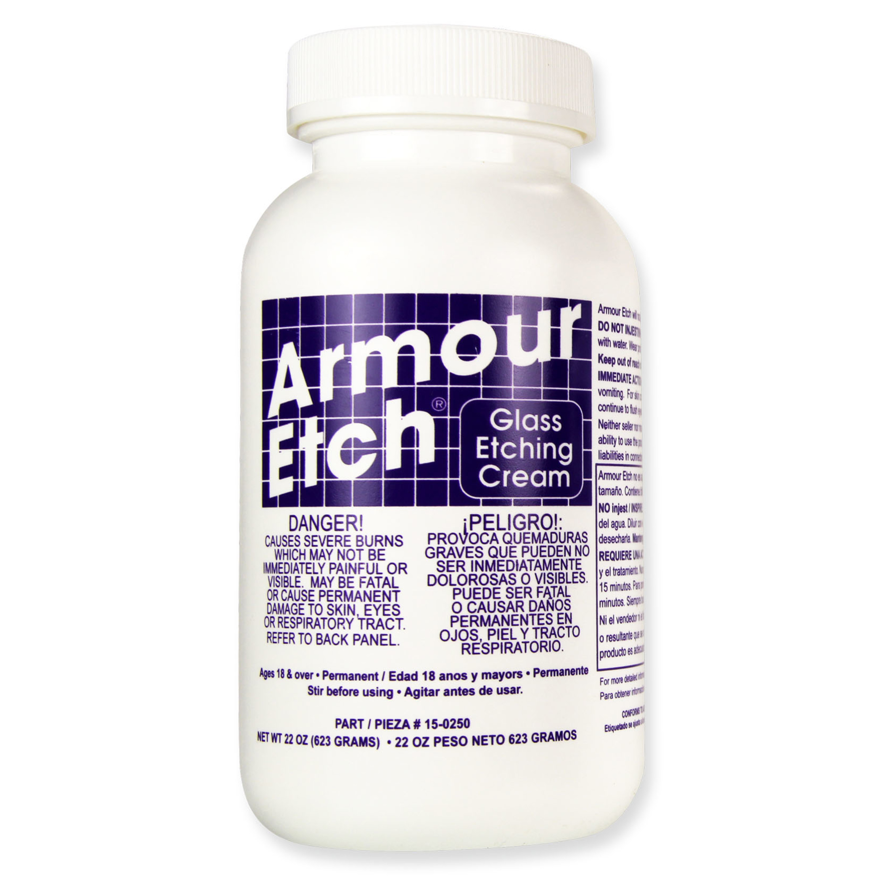 Armour Etch Glass Etching Cream, 22 oz. 